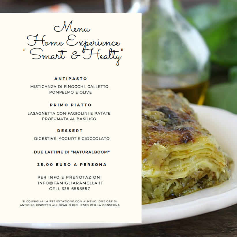Menu Home Experience Smart and Healthy